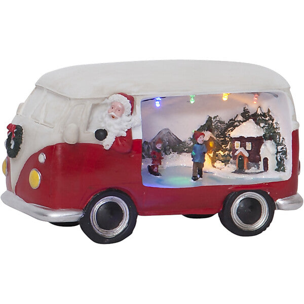 Star LED-Weihnachtszene Santa/Bus 992-22